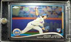 2014 Topps Update Chrome Mega Box #MB-19 Jacob deGrom Baseball Rookie Card