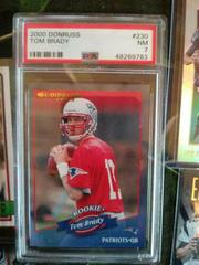 Tom Brady Football Cards 2000 Panini Donruss Prices