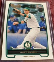 Matt Olson #20 Baseball Cards 2012 Bowman Draft Picks & Prospects Prices