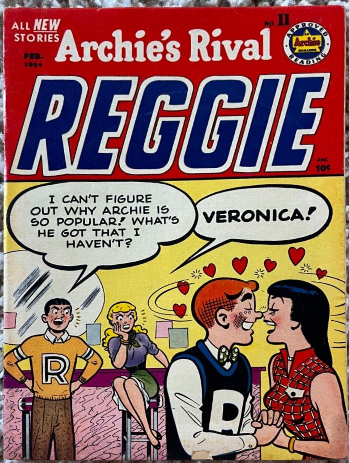 Archie's Rival Reggie #11 (1954) Comic Books Archie's Rival Reggie