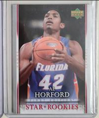 Al Horford Basketball Cards 2007 Upper Deck First Edition Prices