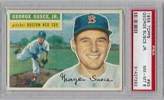George Susce Jr. [White Back] #93 Baseball Cards 1956 Topps Prices