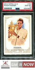 Roger Federer #157 Baseball Cards 2012 Topps Allen & Ginter Prices