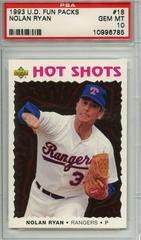 Nolan Ryan Baseball Cards 1993 Upper Deck Fun Packs Prices