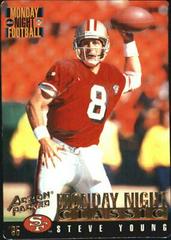 Steve Young #100 Football Cards 1995 Action Packed Monday Night Football Prices
