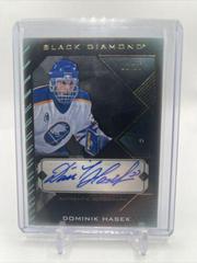 Dominik Hasek [Pure Black Autograph] Hockey Cards 2021 Upper Deck Black Diamond Prices