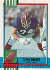 Glenn Parker #109T Football Cards 1990 Topps Traded Prices