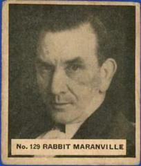 Rabbit Maranville Baseball Cards 1936 World Wide Gum Prices