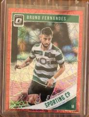 Bruno Fernandes [Optic Red Velocity] Soccer Cards 2018 Panini Donruss Prices