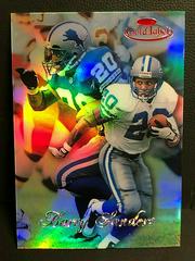 Barry Sanders [Class 2 Red] #100 Football Cards 1998 Topps Gold Label Prices
