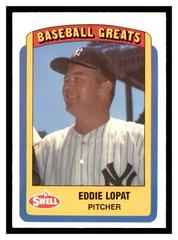 Eddie Lopat #24 Baseball Cards 1990 Swell Greats Prices