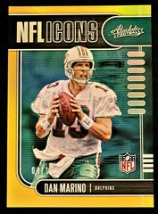 Dan Marino [Spectrum Gold] Football Cards 2019 Panini Absolute NFL Icons Prices
