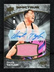 Chuck Taylor [Autograph Memorabilia Dark] Wrestling Cards 2021 Upper Deck AEW Spectrum Prices