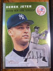 Derek Jeter #THC5 Baseball Cards 2003 Topps Heritage Chrome Prices