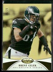 Brent Celek [Mirror Gold] #125 Football Cards 2013 Panini Certified Prices