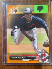 Triston McKenzie [Orange] #BP118 Baseball Cards 2017 Bowman Prospects Prices
