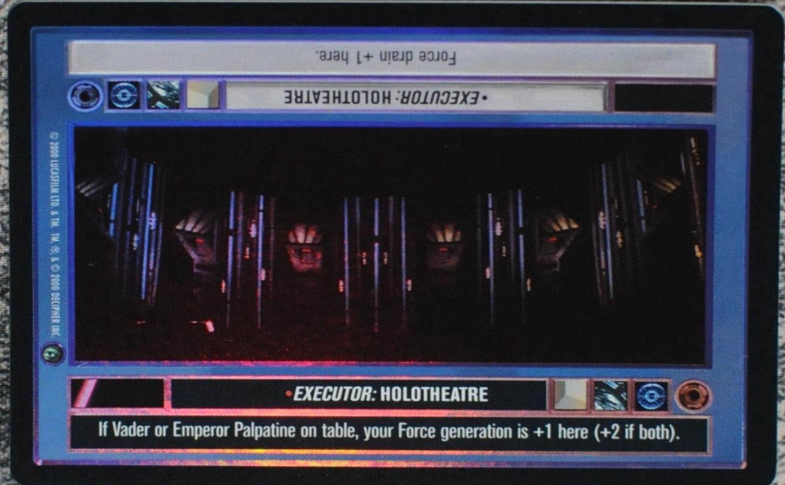 Executor: Holotheatre [Foil] Star Wars CCG Reflections II