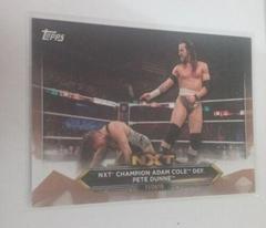 Adam Cole, Pete Dunne [Bronze] #64 Wrestling Cards 2020 Topps WWE NXT Prices