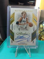 Dirk Nowitzki [Gold] #8 Basketball Cards 2022 Panini Flawless Autograph Prices