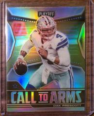 Dak Prescott [Silver] #CA-DPR Football Cards 2021 Panini Playoff Call to Arms Prices