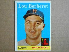 Lou Berberet #383 Baseball Cards 1958 Topps Prices