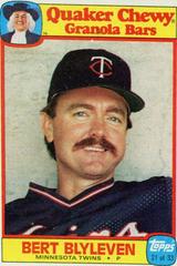 Bert Blyleven #21 Baseball Cards 1986 Quaker Oats Prices