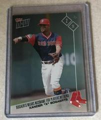 Xander Bogaerts Baseball Cards 2017 Topps Now Players Weekend Prices