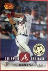 Chipper Jones [Artist's Proof] #19 Baseball Cards 1996 Sportflix Prices