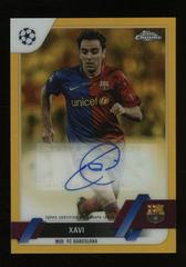 Xavi [Gold] #CA-X Soccer Cards 2022 Topps Chrome UEFA Club Competitions Autographs Prices