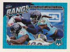 Derrick Henry [Blue Fluorescent] Football Cards 2021 Panini Mosaic Bang Prices