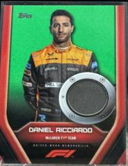 Daniel Ricciardo [Green] #F1RL-DR Racing Cards 2022 Topps Formula 1 F1 Relics Prices