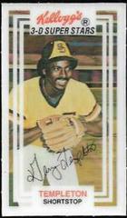 Garry Templeton #17 Baseball Cards 1983 Kellogg's Prices
