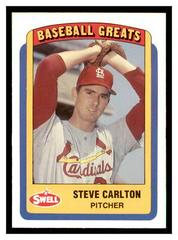 Steve Carlton #110 Baseball Cards 1990 Swell Greats Prices