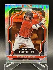 Marcelo Mayer [Silver] Baseball Cards 2023 Panini Prizm Pot of Gold Prices