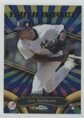 Luis Severino Baseball Cards 2016 Topps Chrome Youth Impact Prices
