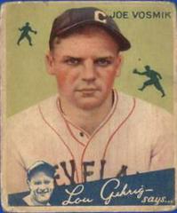 Joe Vosmik #77 Baseball Cards 1934 Goudey Prices