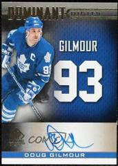 Doug Gilmour [Gold Autograph] Hockey Cards 2020 SP Signature Edition Legends Dominant Digits Prices