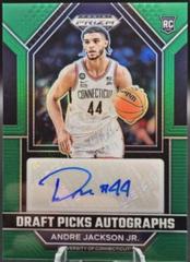 Andre Jackson Jr. [Green] #DPA-AJJ Basketball Cards 2023 Panini Prizm Draft Picks Autographs Prices