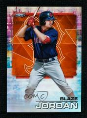 Blaze Jordan [Orange Refractor] #22 Baseball Cards 2021 Bowman’s Best Prices