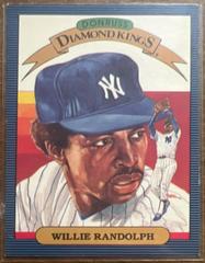 Willie Randolph [Diamond Kings] #16 Baseball Cards 1986 Donruss Prices