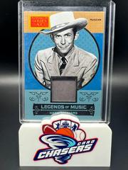 Hank Williams #1 Baseball Cards 2014 Panini Golden Age Legends of Music Memorabilia Prices