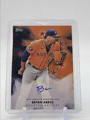 Bryan Abreu [Red] #BSA-BA Baseball Cards 2024 Topps Baseball Stars Autograph Prices