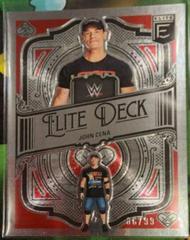 John Cena [Red] Wrestling Cards 2023 Donruss Elite WWE Elite Deck Prices