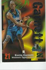 Kevin Garnett #21 Basketball Cards 1997 Skybox Z Force Prices