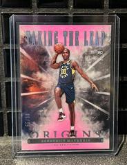 Bennedict Mathurin [Pink] #17 Basketball Cards 2022 Panini Origins Taking the Leap Prices