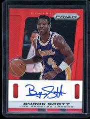Byron Scott Red Prizm #101 Basketball Cards 2013 Panini Prizm Autograph Prices