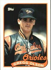 Gregg Olson Baseball Cards 1989 Topps Traded Tiffany Prices