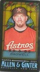 Jeff Bagwell [Mini Stained Glass] #20 Baseball Cards 2021 Topps Allen & Ginter Prices