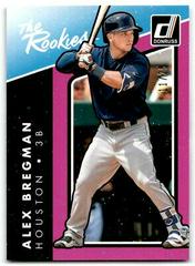 Alex Bregman [Pink Border] Baseball Cards 2017 Panini Donruss the Rookies Prices