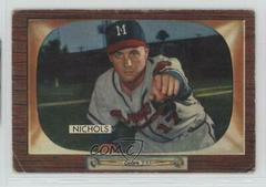 Chet Nichols #72 Baseball Cards 1955 Bowman Prices